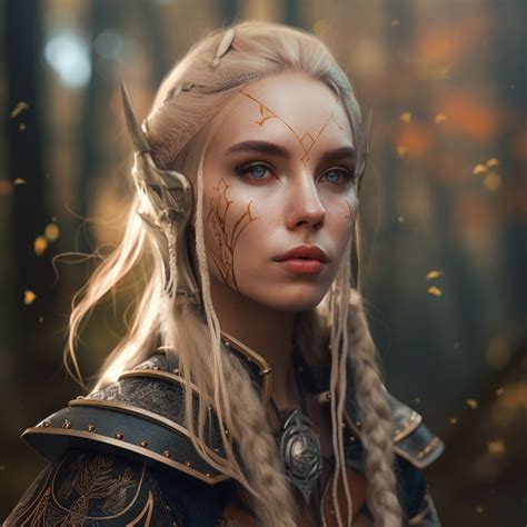 Pretty Female Wood Elves