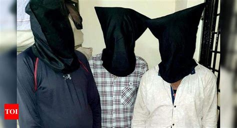 Three Robbers Arrested For Angadia Loot Rajkot News Times Of India