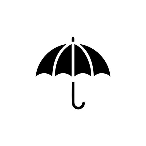 Umbrella Icon Simple Illustration Of Umbrella Vector Icon For Web