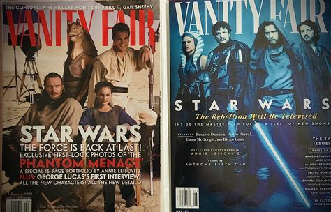 Obi Wan Kenobi On The Cover Of Vanity Fair 1999 And 2022 I Can’t Wait For Friday R Starwars