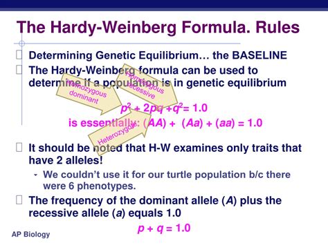 Ppt Measuring Evolution Of Populations Hardy Weinberg Powerpoint Presentation Id 9480084