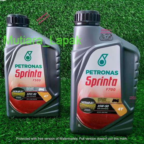 Petronas F T W Semi Synthetic Jaminan Original Shopee