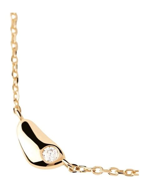 PDPAOLA Delta Necklace CO01 873 U In Gold MYER