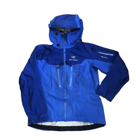 Arcteryx Jacket Two Tone Blue Alpha Sv Womens Depop