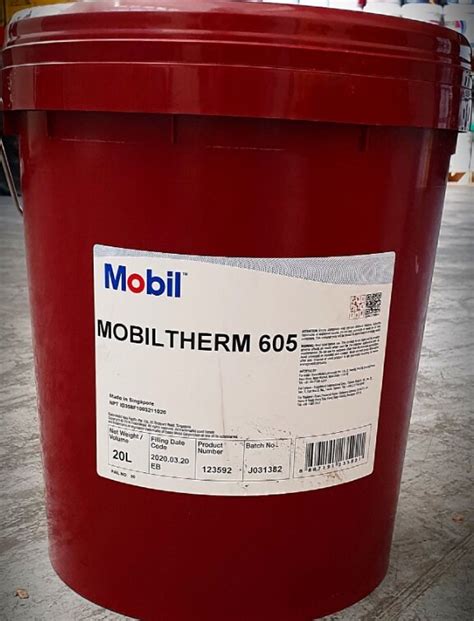 Mobil Mobiltherm 605 Mineral Thermal Heat Transfer Oil 20 Litre Lazada