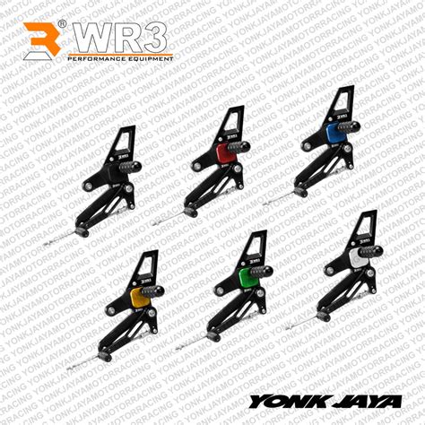 Jual Footstep Depan Wr Ninja Fi New V Black Series Shopee Indonesia