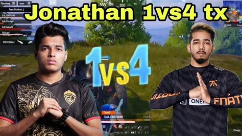 Godl Vs Tx Jonathan 1vs4 Tx Jonathan Vs Scout YouTube