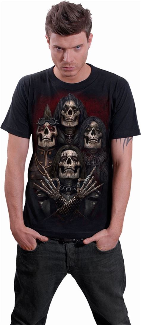 Faces Of Goth Spiral Tee T Shirt Free Shipping Over £20 Hmv Store