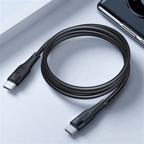 Joyroom Usb C Oplaadkabel Fast Charging Kabel W Pd Qc Oplader Zwart