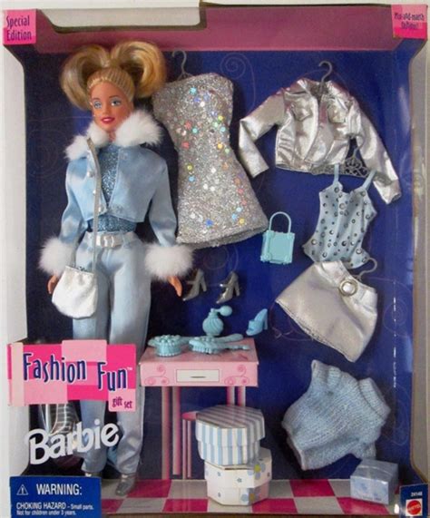 1999 Fashion Fun T Set Barbie Toy Sisters