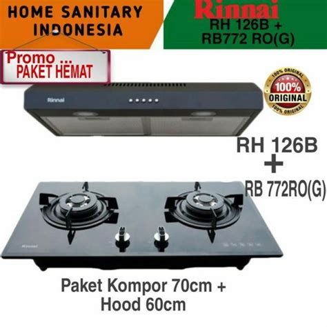 Jual Kompor Tanam Paket Rinnai Rb Ro G Rh B Kompor Gas Tanam