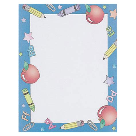 School Days Classroom Border Paper Your Paper Stop