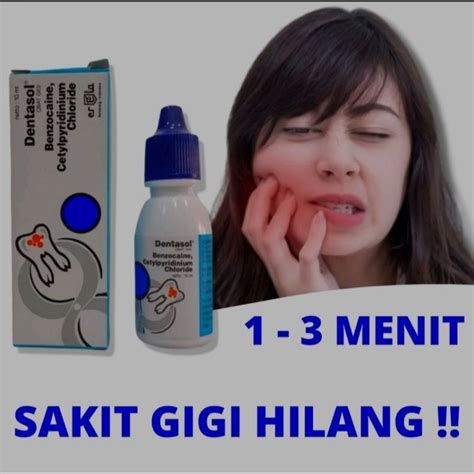 Jual Dentasol (Obat sakit gigi peradangan dan sariawan) | Shopee Indonesia