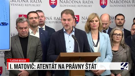 Tla Ov Beseda Hnutia Slovensko O Atent Te Na Pr Vny T T