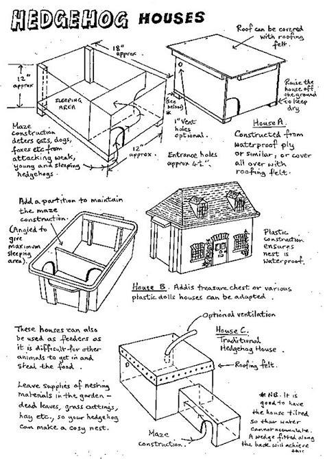 Hedgehog houses | Hedgehog house, Diy hedgehog house, Hedgehog