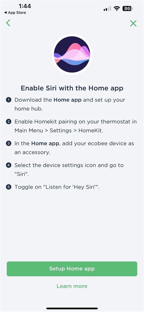 How To Enable Siri And Airplay On An Ecobee Smart Thermostat