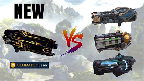 WR Ultimate Hussar VS Porthos Hazard Chione Comparison War Robots