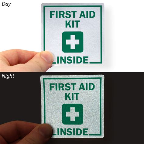 First Aid Kit Inside Sign