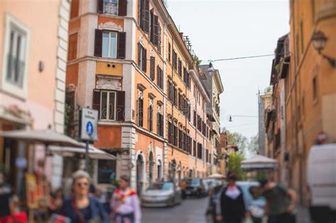 Trastevere District Rome Italy View Of Rione Trastevere Roma With