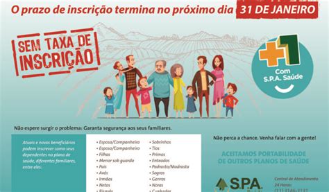 Inscri O De Familiares Nos Planos De Sa De Sem Taxa De Ades O Termina