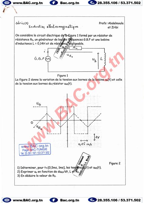 Solution Induction Electromagnetique Section Scientifiques Studypool