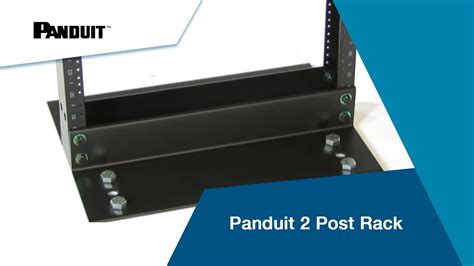 Panduit 2 Post Rack Youtube