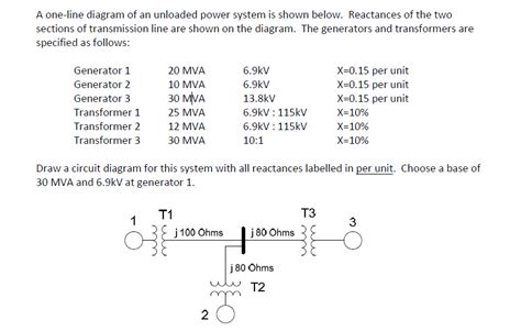 Solved Figure Shows Single Line Diagram Of A Power