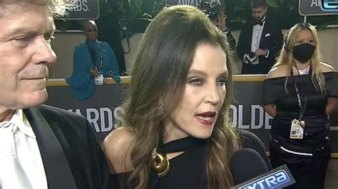 Lisa Marie Presley Dead Star Unsteady At Golden Globes Two Days