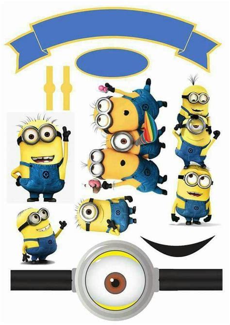 Pin By Thays Souza On TOPPER BOLO Minion Theme Minion Birthday