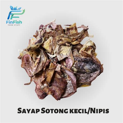 Sayap Sotong Kering Nipis Lembut G Shopee Malaysia