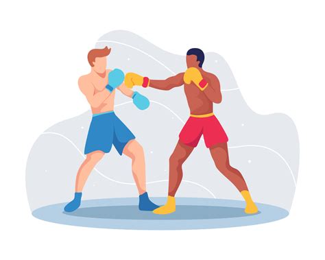 Boxing Sport Illustration Concept 6911566 Vector Art At Vecteezy