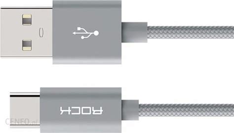 Rock Kabel USB USB C Typ C Nylonowy 180cm 458 Kable Opinie I Ceny