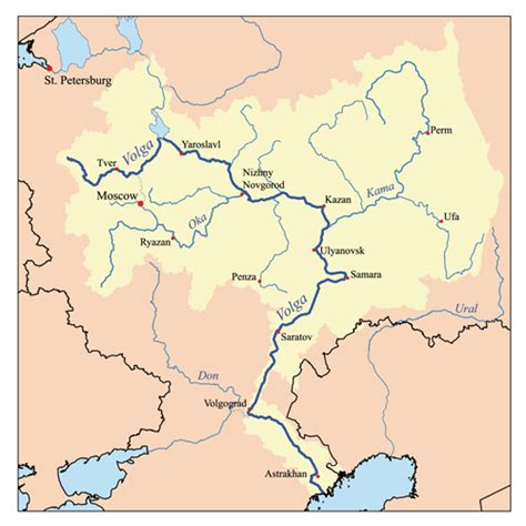 Volga River Geology Page