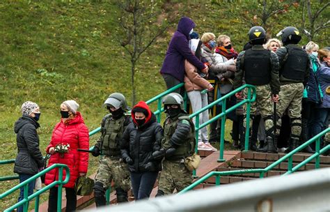 Mehr Als Festnahmen Bei Sonntagsprotest In Belarus Brf Nachrichten