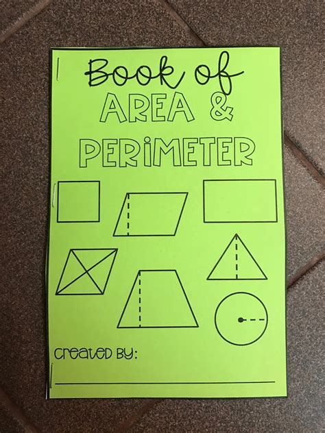 Editable Area And Perimeter Foldable Mrs Newell S Math