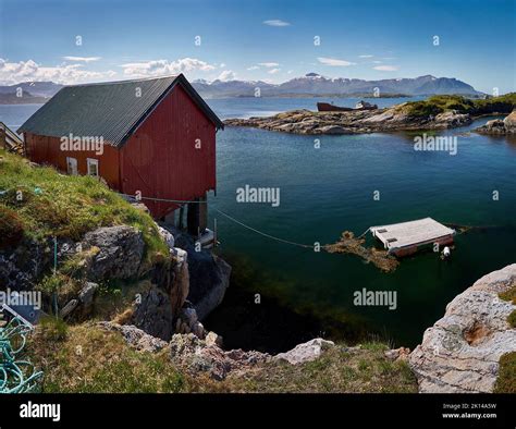 The Famous Atlantic Ocean Road Atlanterhavsveien Norway Stock Photo