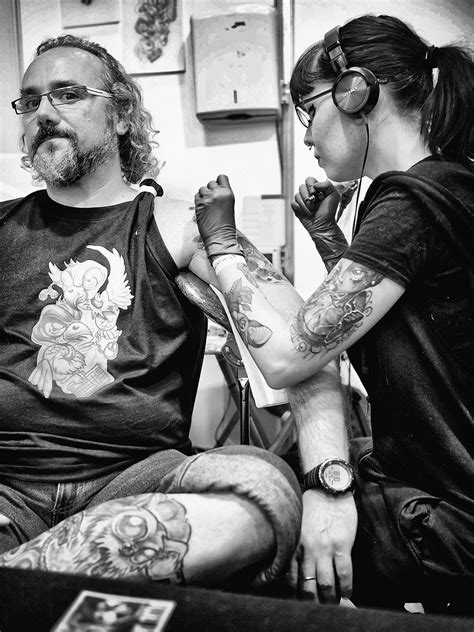 QLIO ORG FOTOS Tattoo Convention 2015 Blanco Y Negro B W