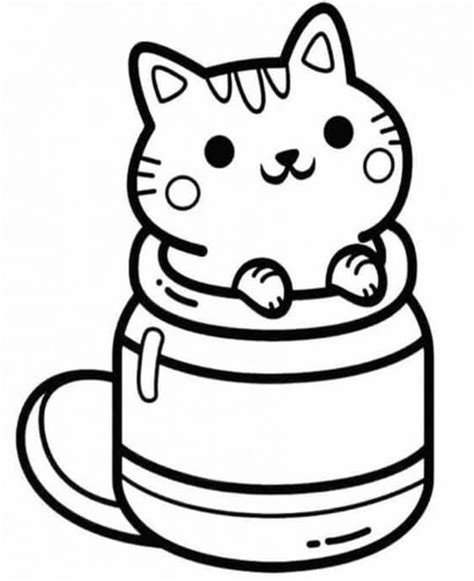 Easy Cute Printable Coloring Pages