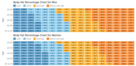 Body Fat Charts Heat Map Charts Anychart Gallery Anychart