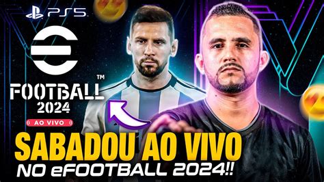 Efootball Ao Vivo Jogatina Em Busca Da Primeira Divis O Da