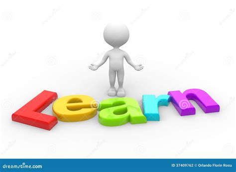 Learn Stock Illustration Illustration Of Generated Learn 37409762