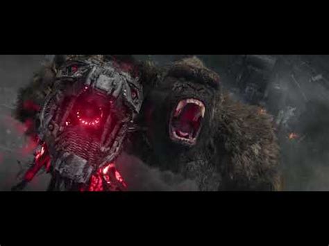 Godzilla Vs Kong Final Battle Scene Godzilla X Kong Vs