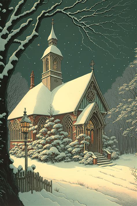 Christmas Church Scenes
