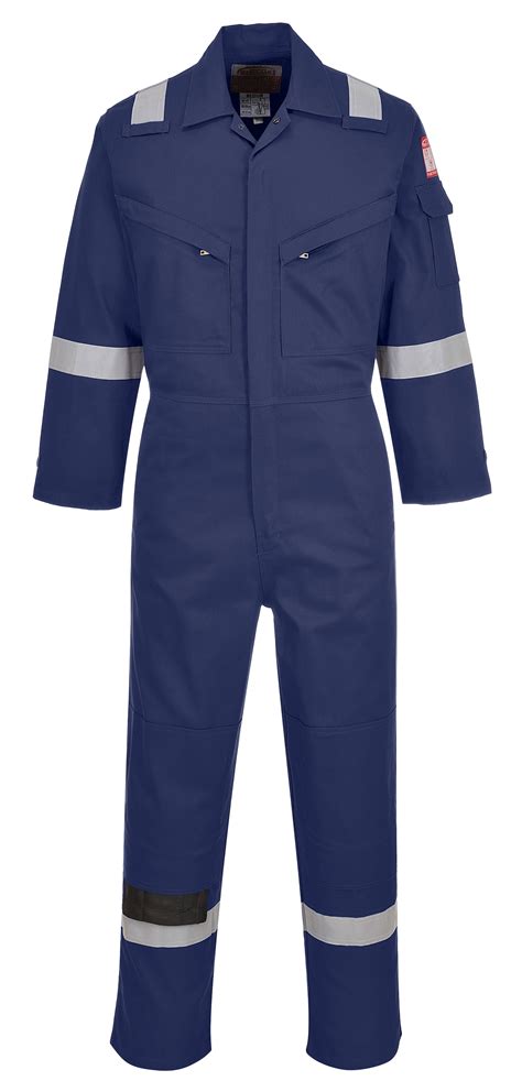 Northrock Safety Flame Resistant Light Weight Anti Static Coverall