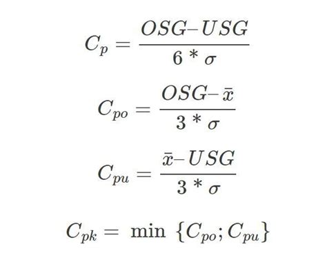 Maschinenf Higkeit Prozessf Higkeit Cpk Wert Cmk Wert Mfu