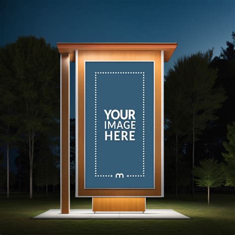 Vertical Advertising Billboard