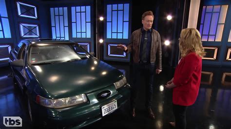 Conan Obrien Still Owns His 1992 Ford Taurus Sho With A Manual