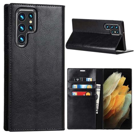 Samsung Galaxy S Ultra G Wallet Leather Case With Kickstand