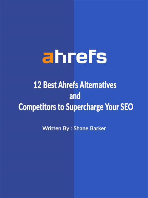 Best Ahrefs Alternatives