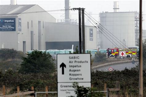 Teesside Fire Crews Attend Blaze At Port Clarence Recycling Centre